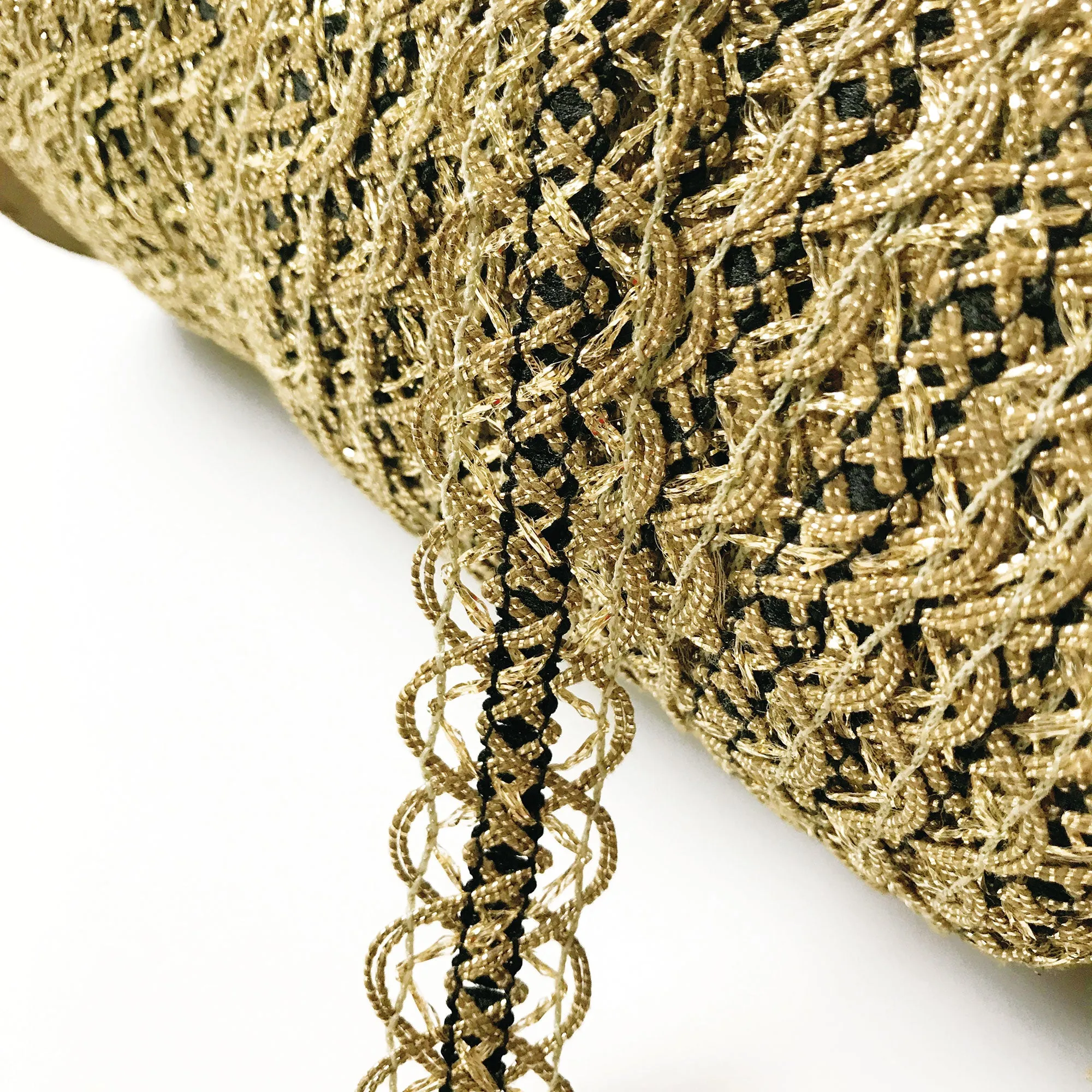 Gold High Quality Decorative Lace Trim by the yard