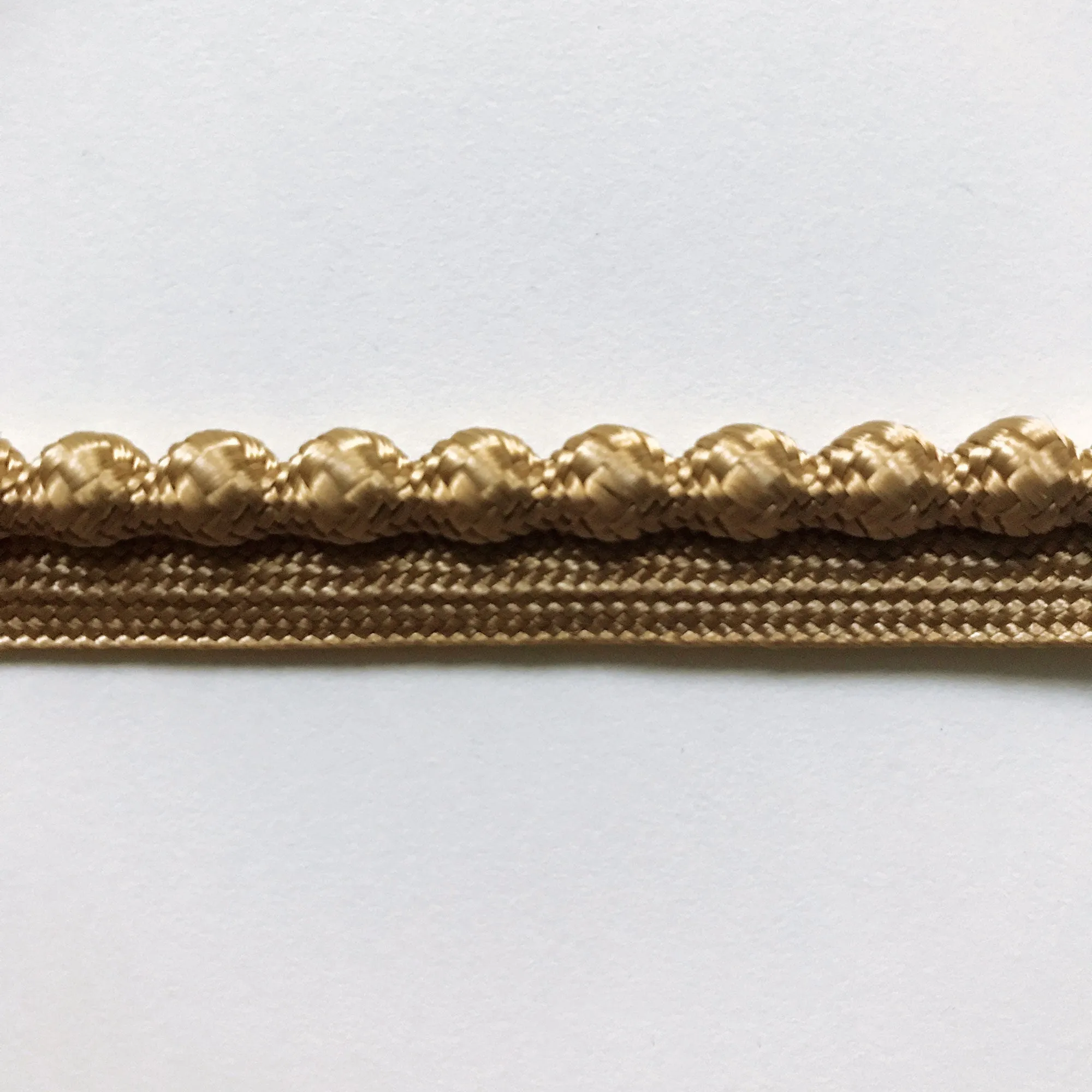Gold High Quality Decorative Lip Cord Trim by the yard