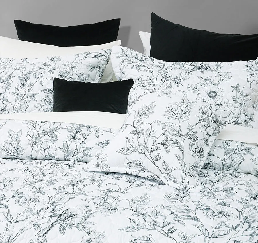 Gracie Bedspread Set Range White