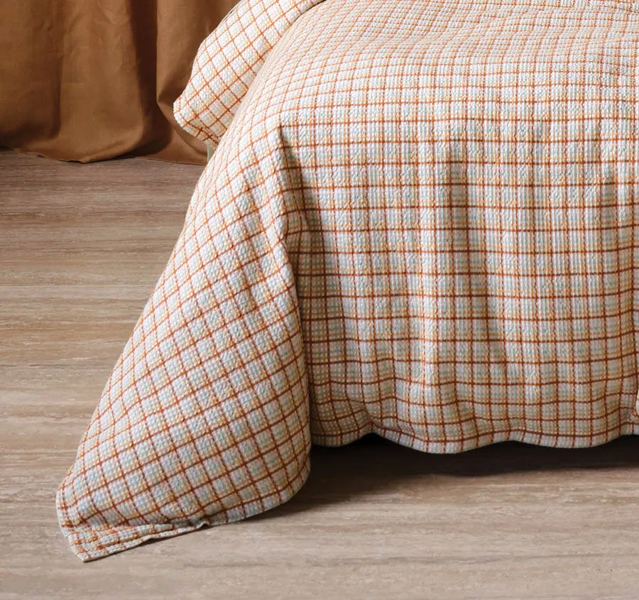 Highland Quilt Cover Set Range Clay