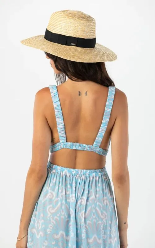Hope Maxi Dress Lush Aqua