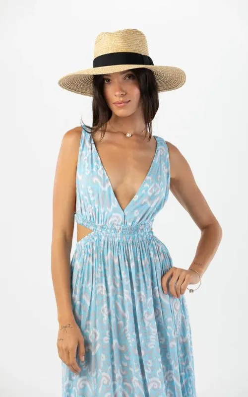 Hope Maxi Dress Lush Aqua