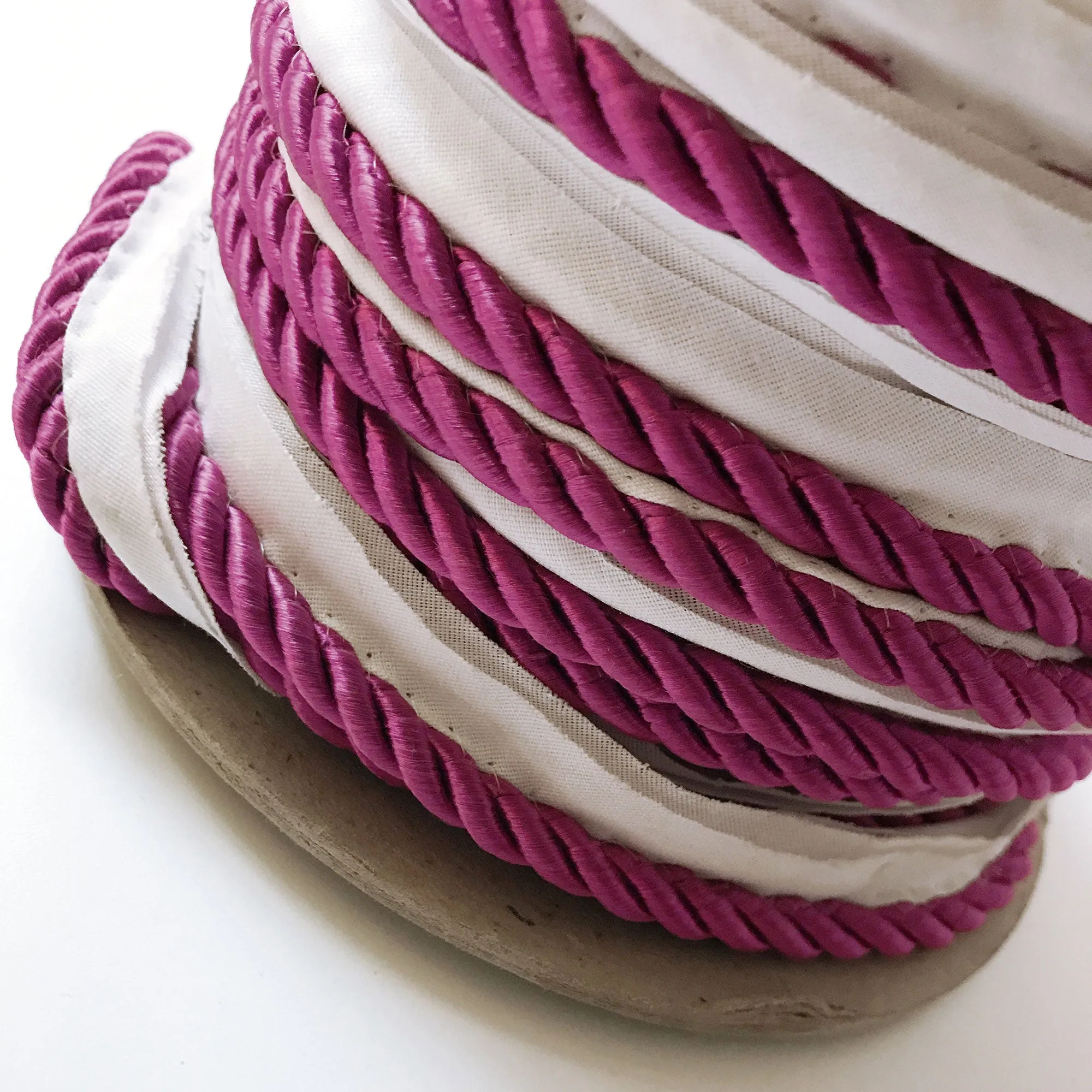 Hot Pink High Quality Decorative Lip Cord Trim by the yard