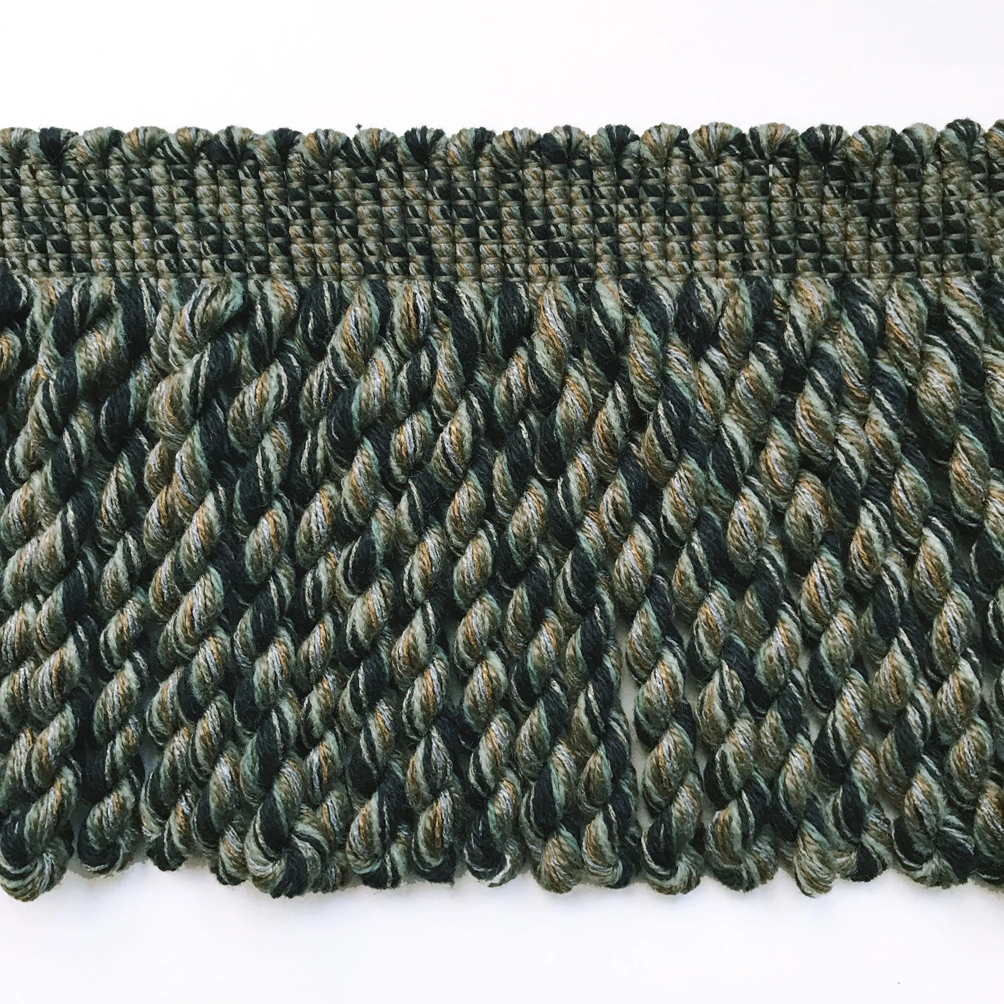 Hunter Green High Quality Bullion Fringe Trim by the yard