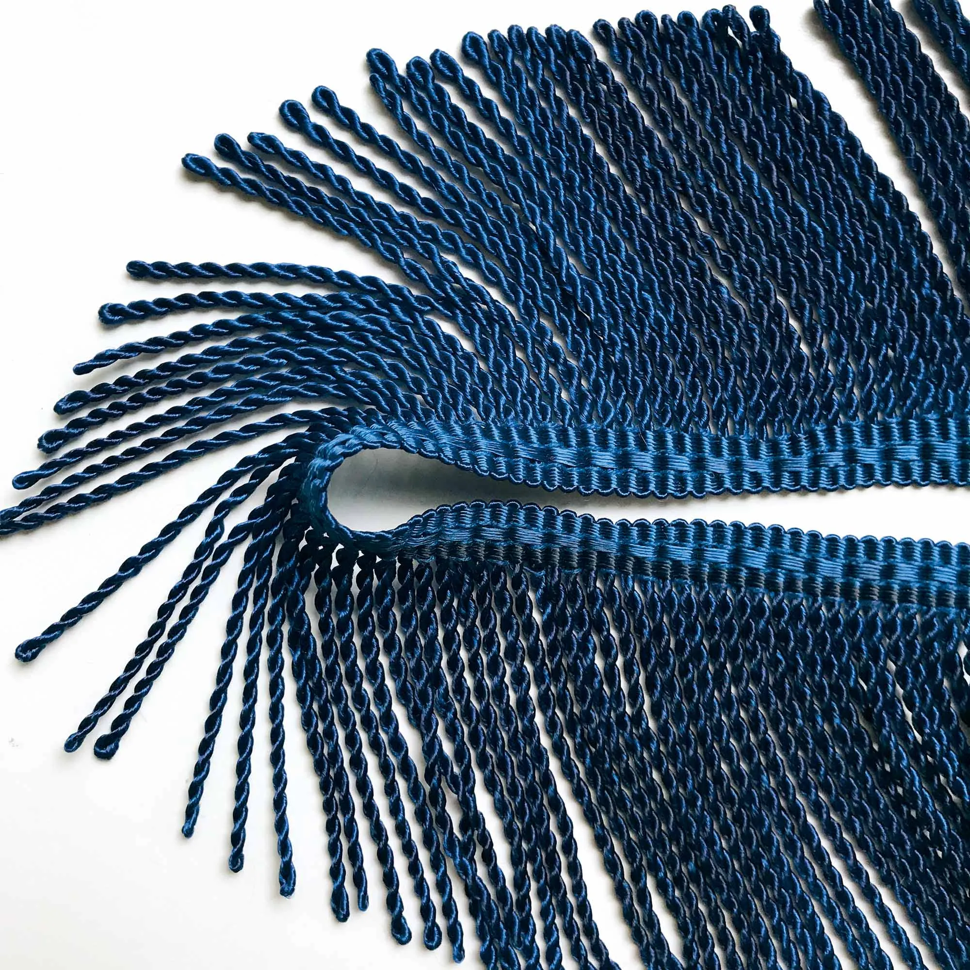 Indigo High Quality Decorative Bullion Fringe Trim by the yard