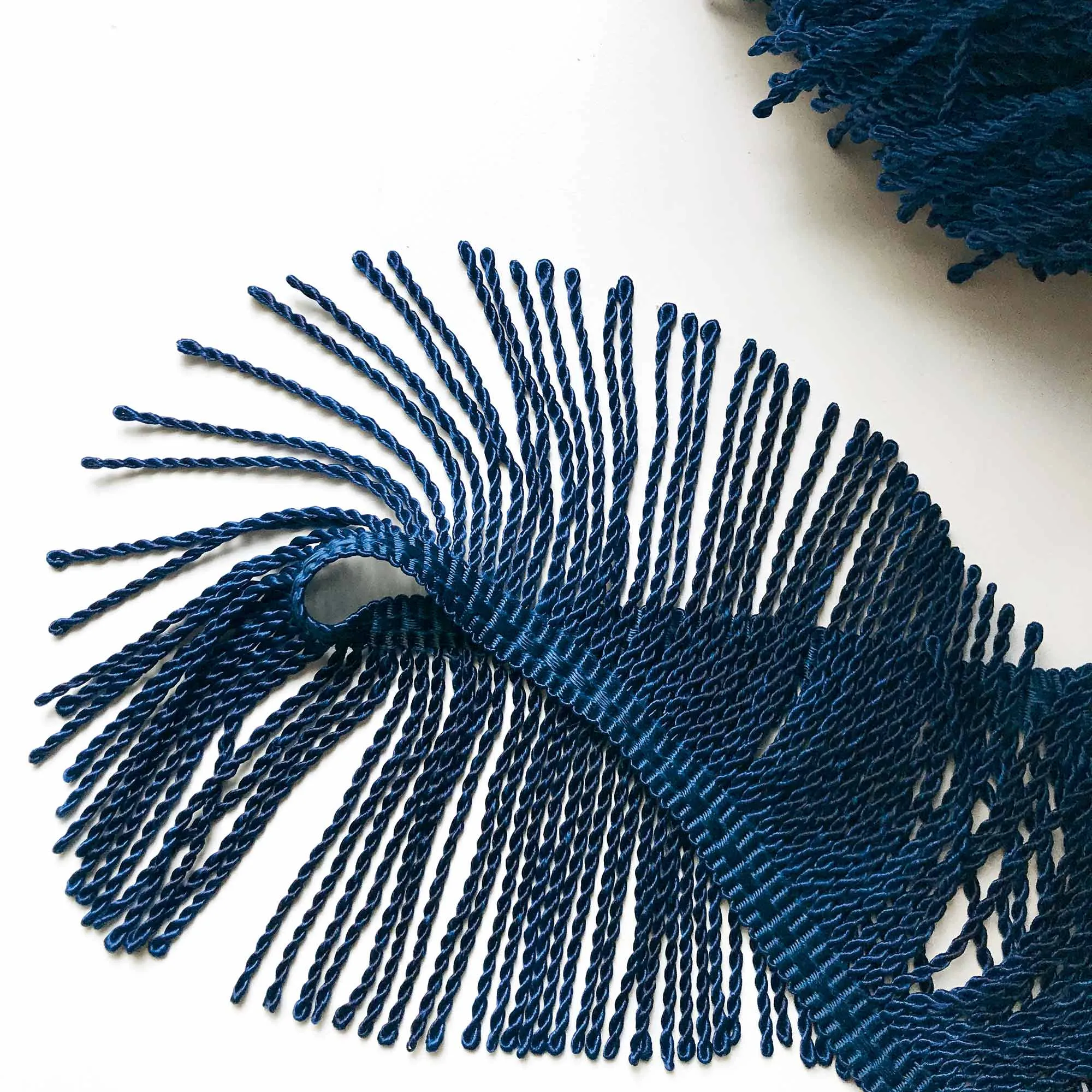 Indigo High Quality Decorative Bullion Fringe Trim by the yard
