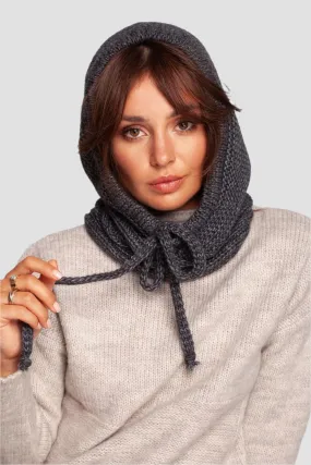 Infinity Cover Scarf Charcoal Grey