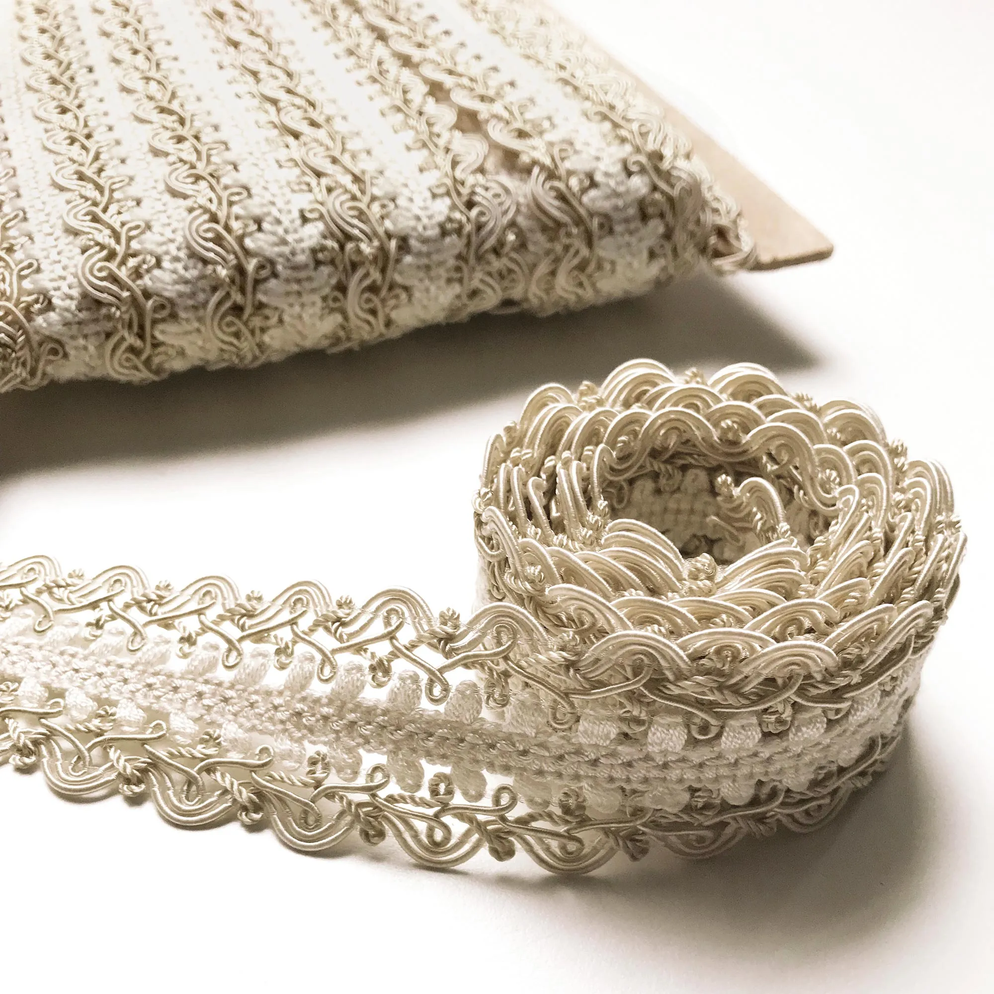 Ivory High Quality Decorative Border Trim by the yard
