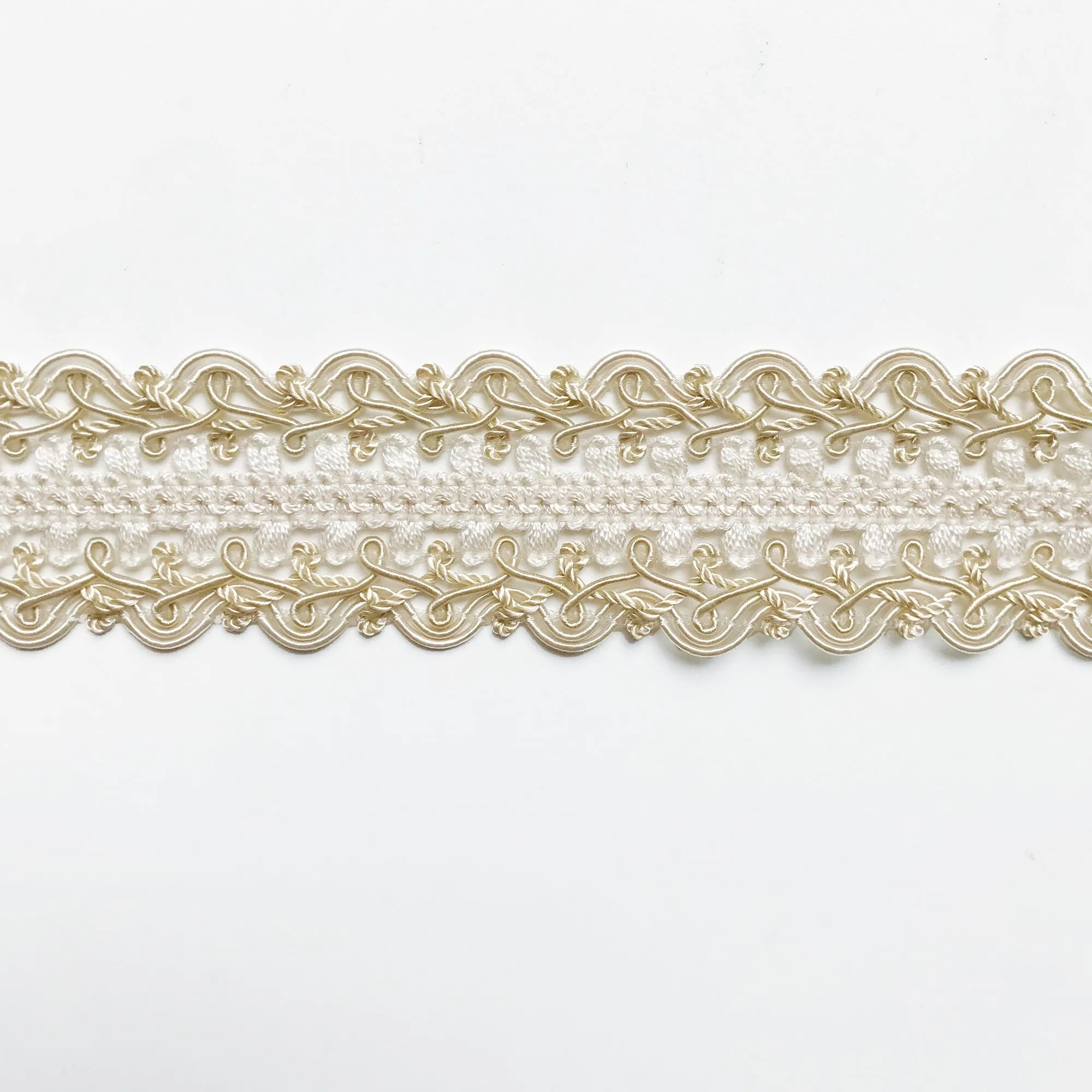 Ivory High Quality Decorative Border Trim by the yard