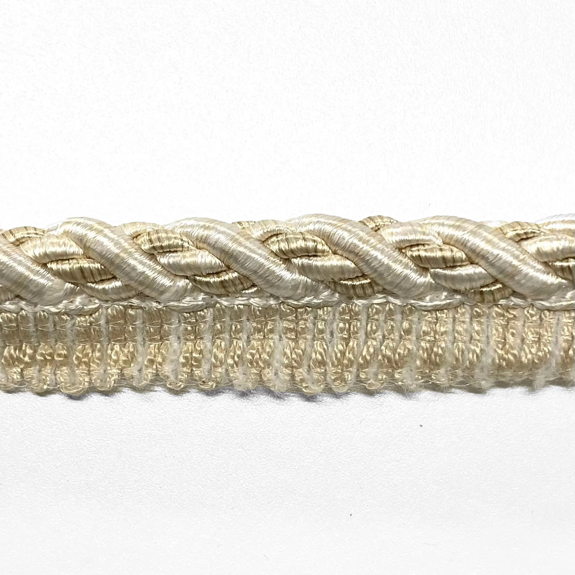 Ivory High Quality Decorative Lip Cord Trim by the yard