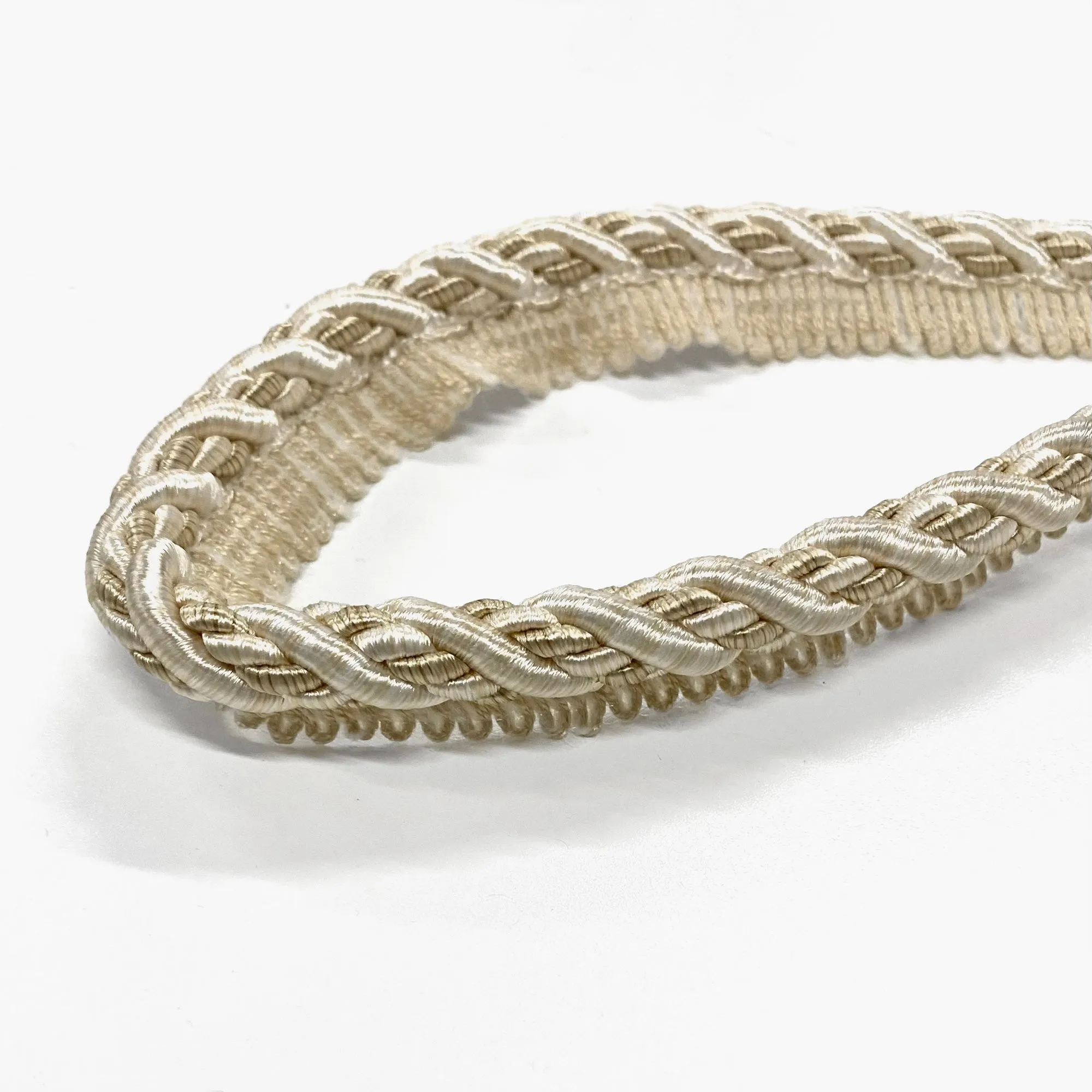 Ivory High Quality Decorative Lip Cord Trim by the yard