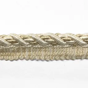 Ivory High Quality Decorative Lip Cord Trim by the yard