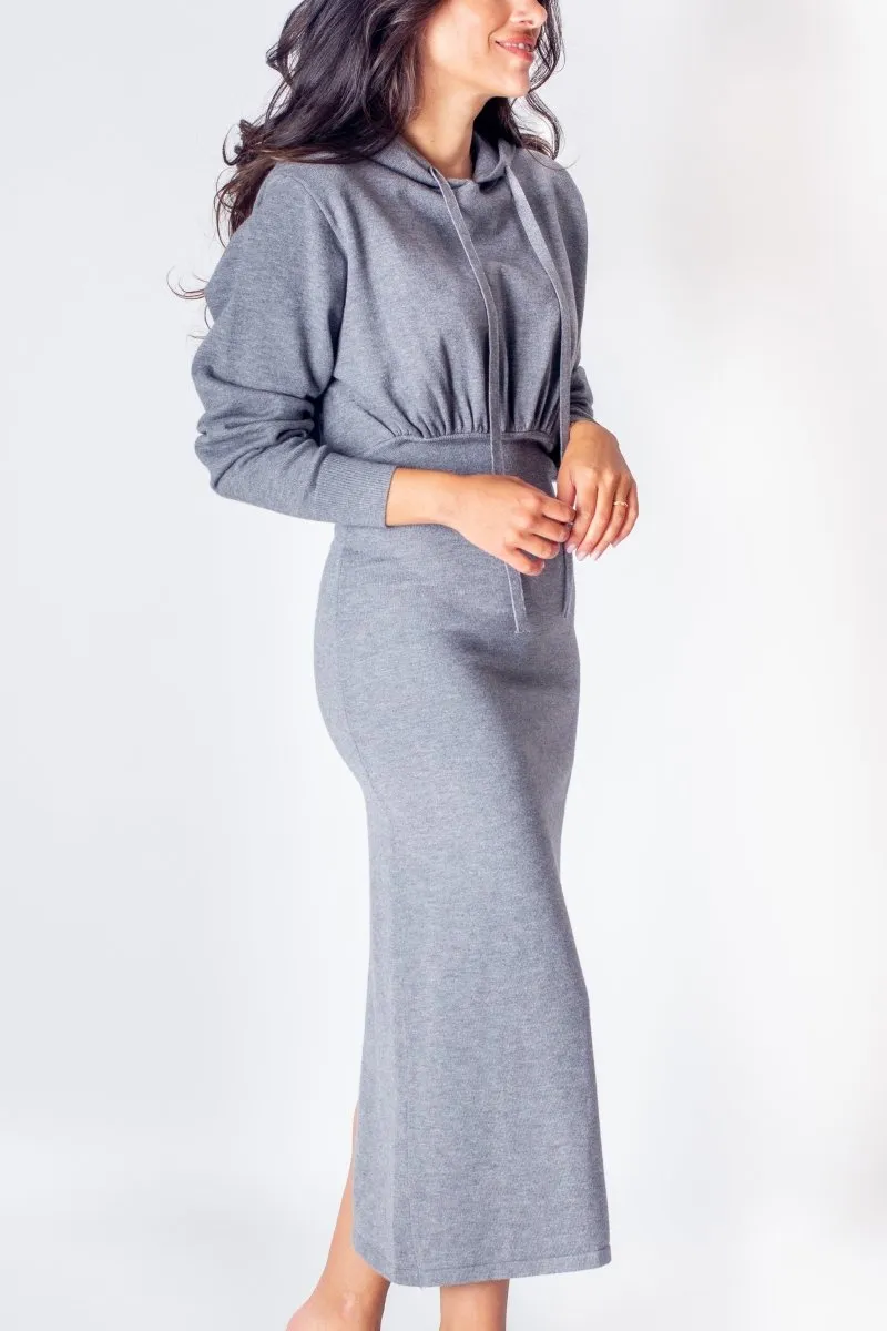 KIM DRESS (GREY)