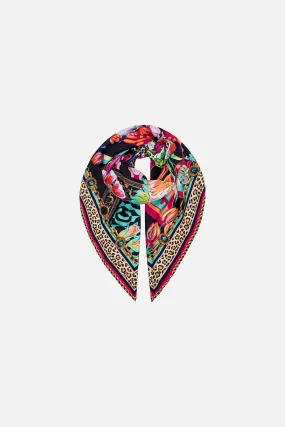 LARGE SQUARE SCARF PRINTED PRIMA VERA