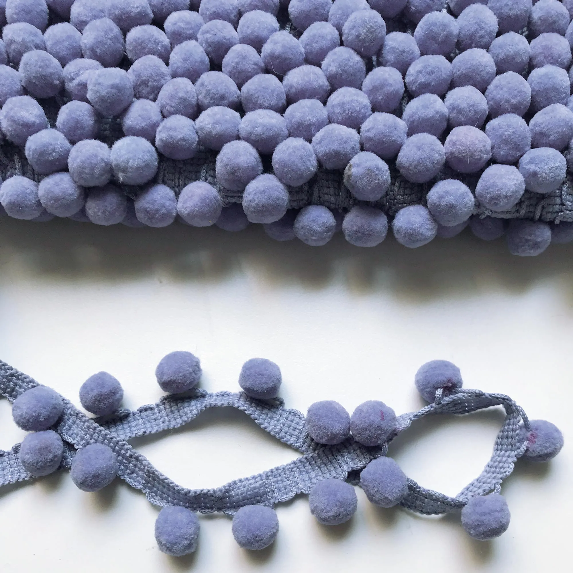Lavender High Quality Decorative Ball Trim by the yard