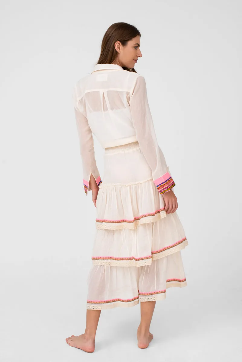 Layered Boho Skirt