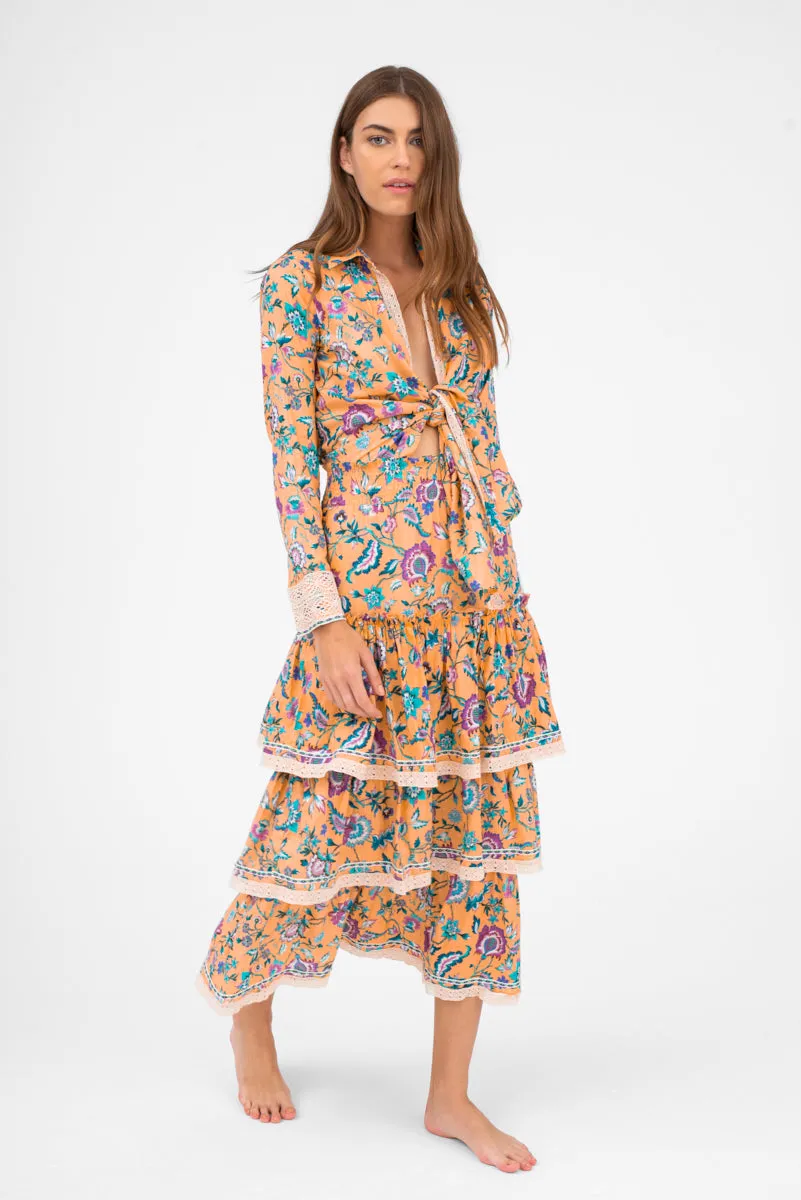 Layered Boho Skirt