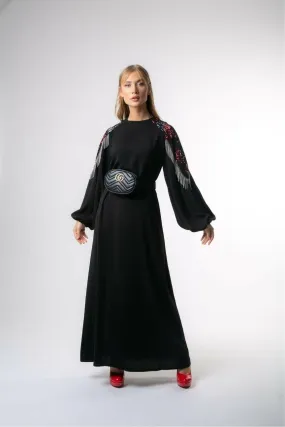 Layla Long Maxi Dress Abaya