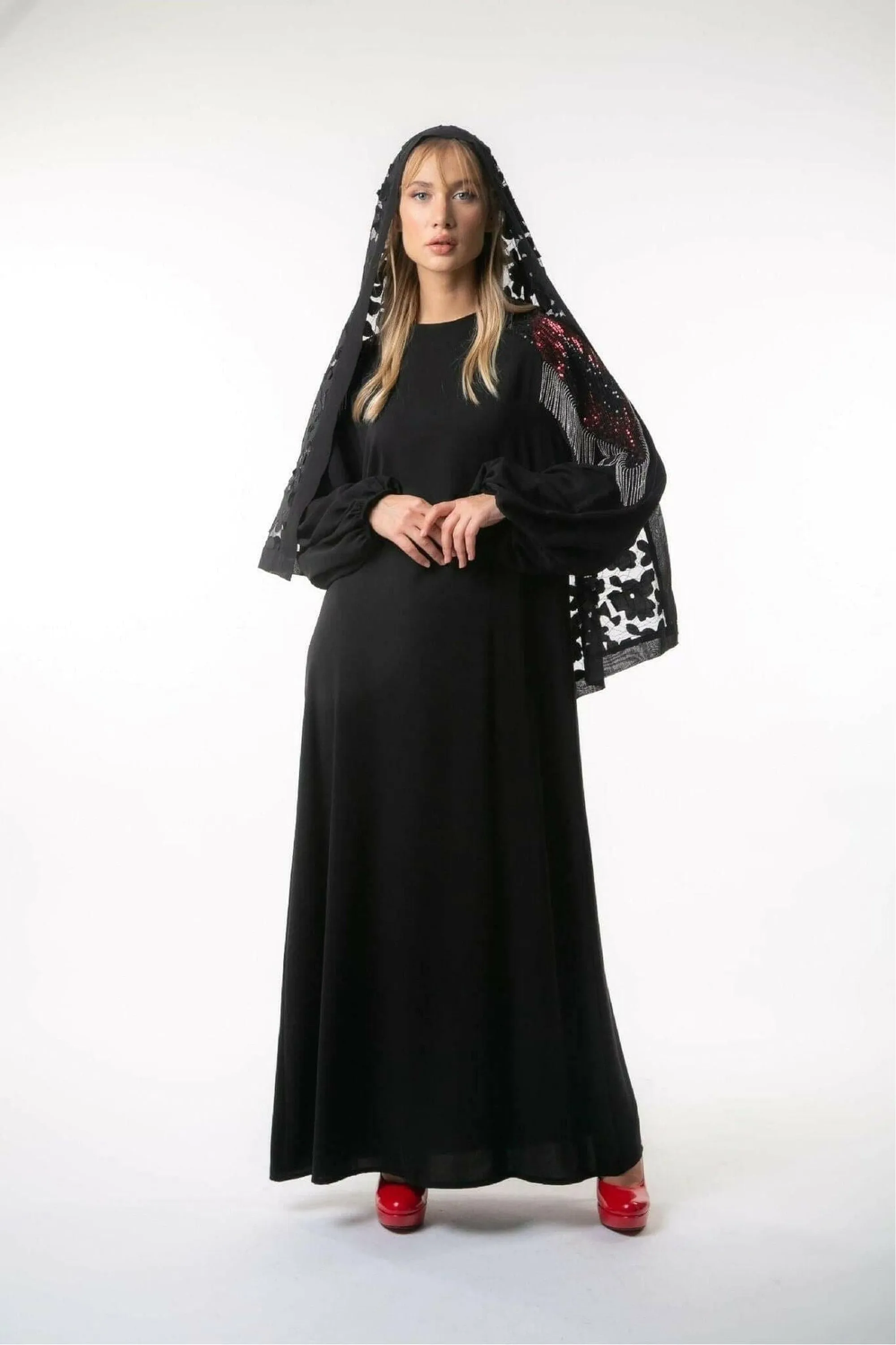 Layla Long Maxi Dress Abaya