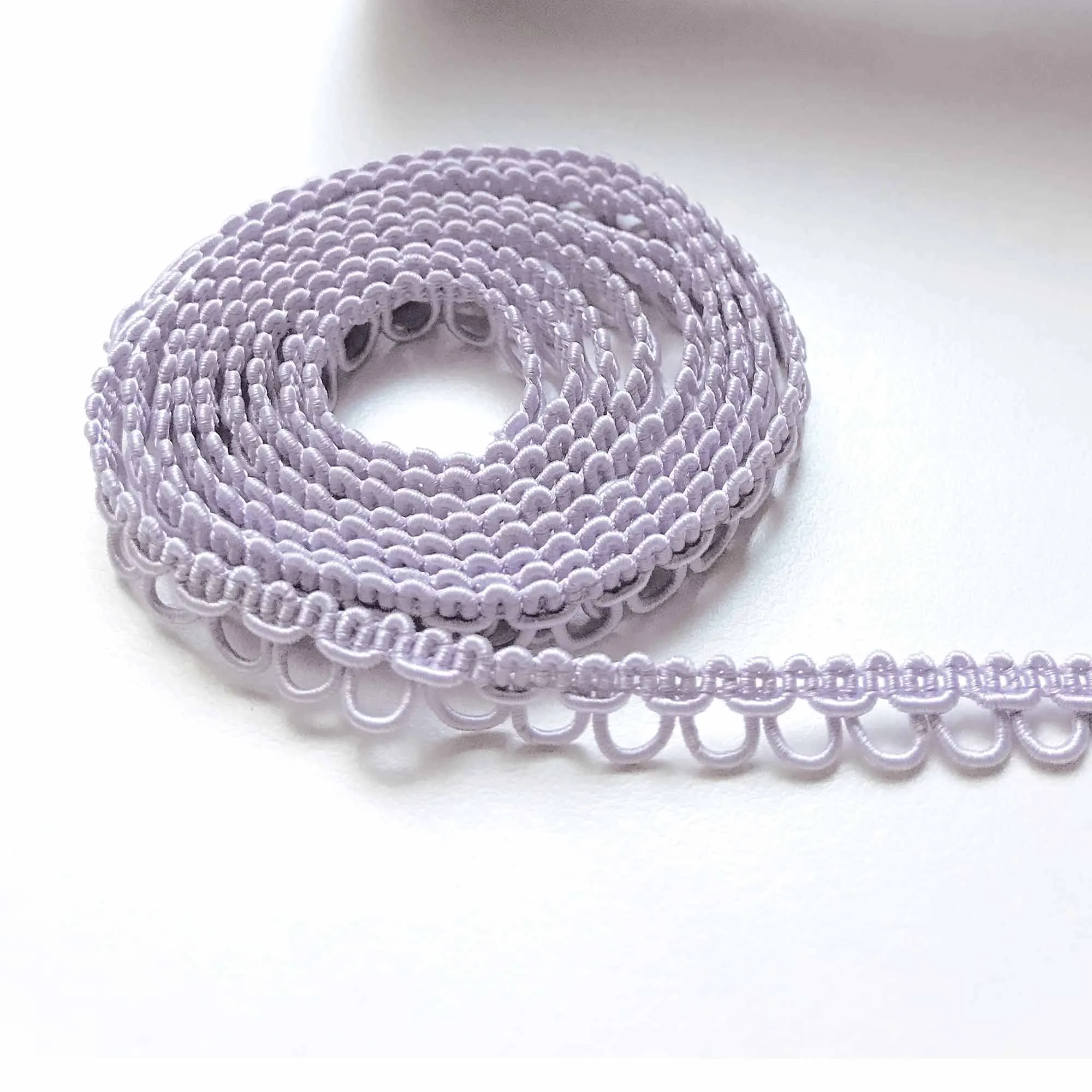 Lilac High Quality Decorative Loop Trim by the yard