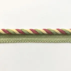 Lime and Yellow High Quality Decorative Lip Cord Trim by the yard