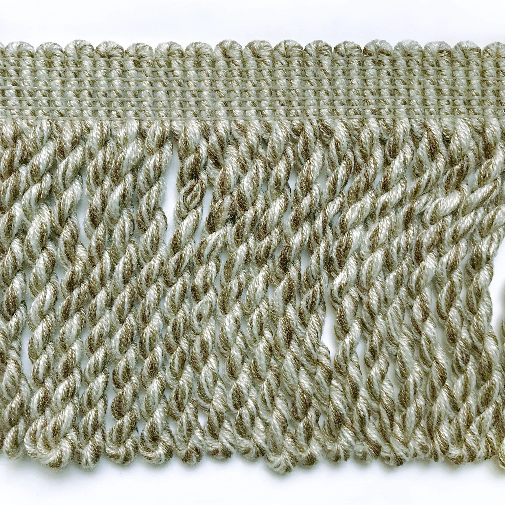 Lime ang Brown High Quality Decorative Bullion Fringe Trim by the yard