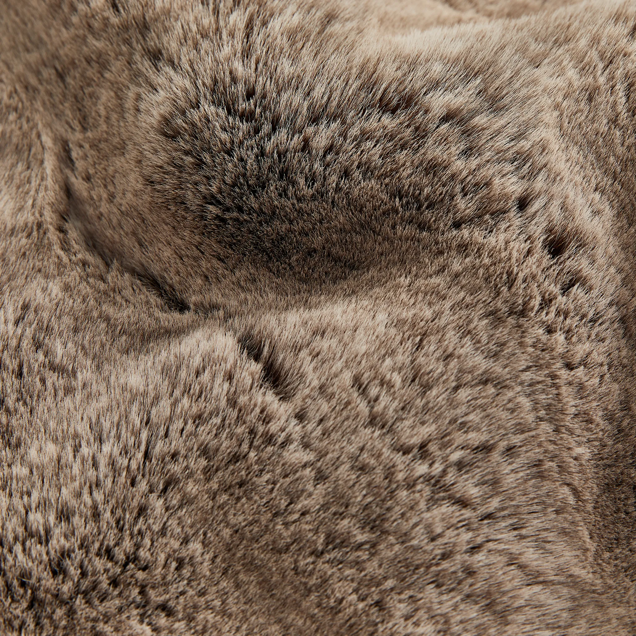 Luxury Faux Fur USB Heated Pillow