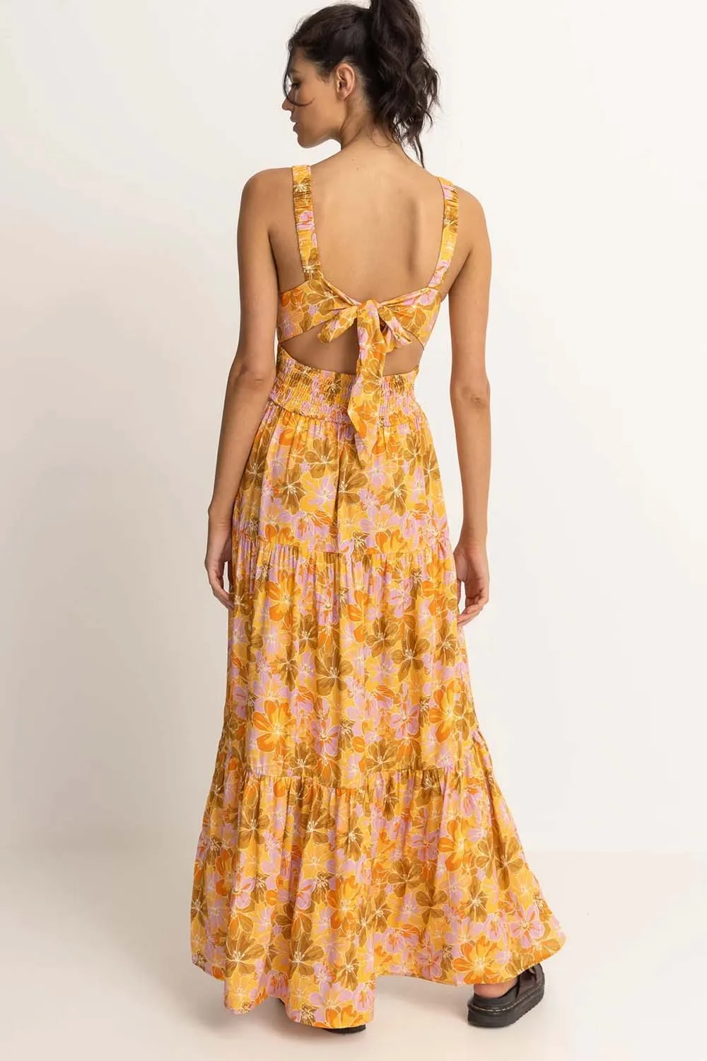 MAHANA FLORAL MAXI DRESS