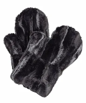 Marble Dune Mittens in Luxury Faux Furs