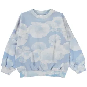 Marika Organic Cotton Sweatshirt | Cloudy Poppies | Molo