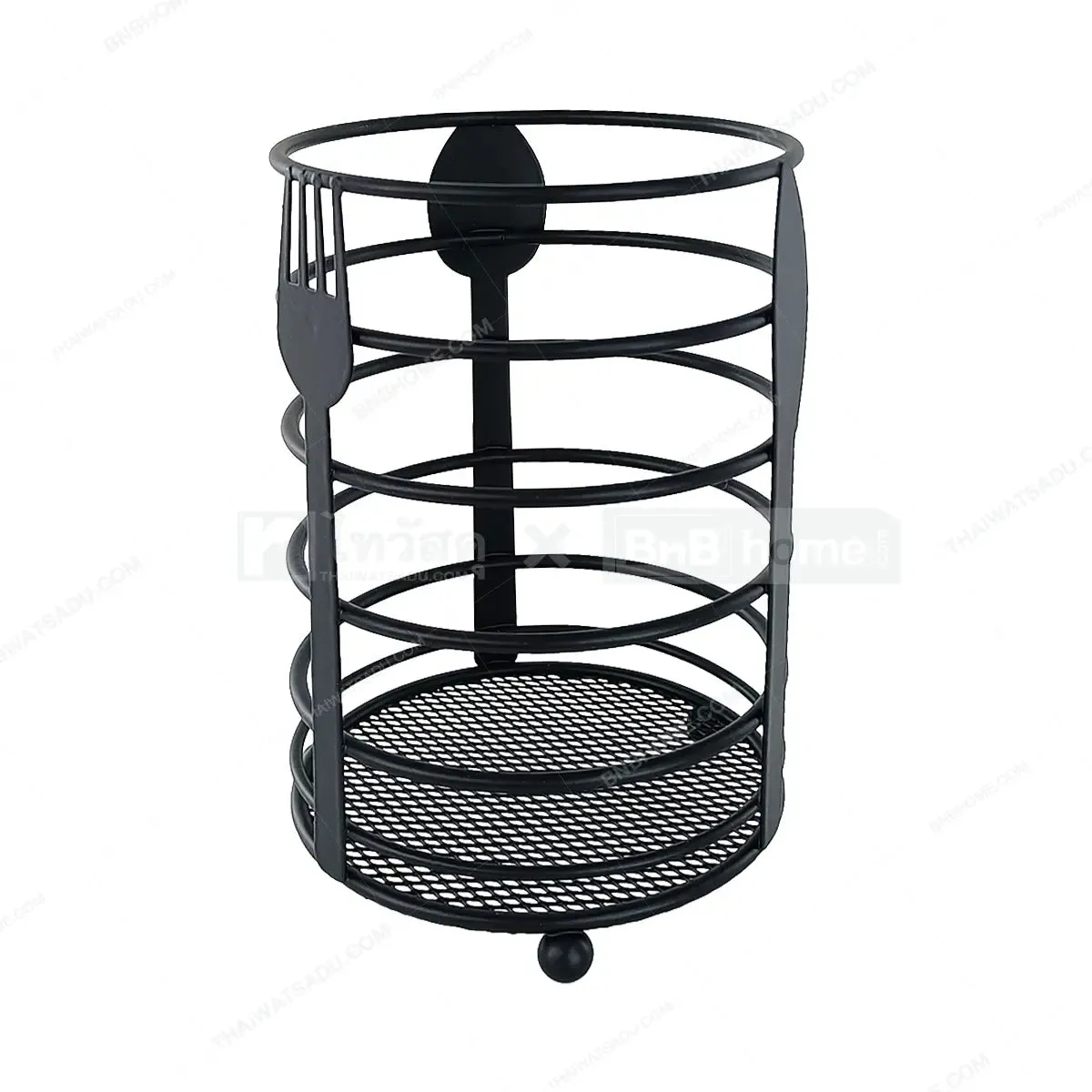 Metallic Essential Metal Spoon Holder-Round(SA2405-97)