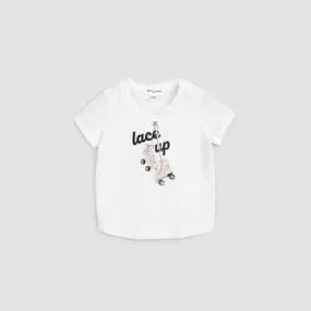 Miles The Label- Lace Up T-Shirt