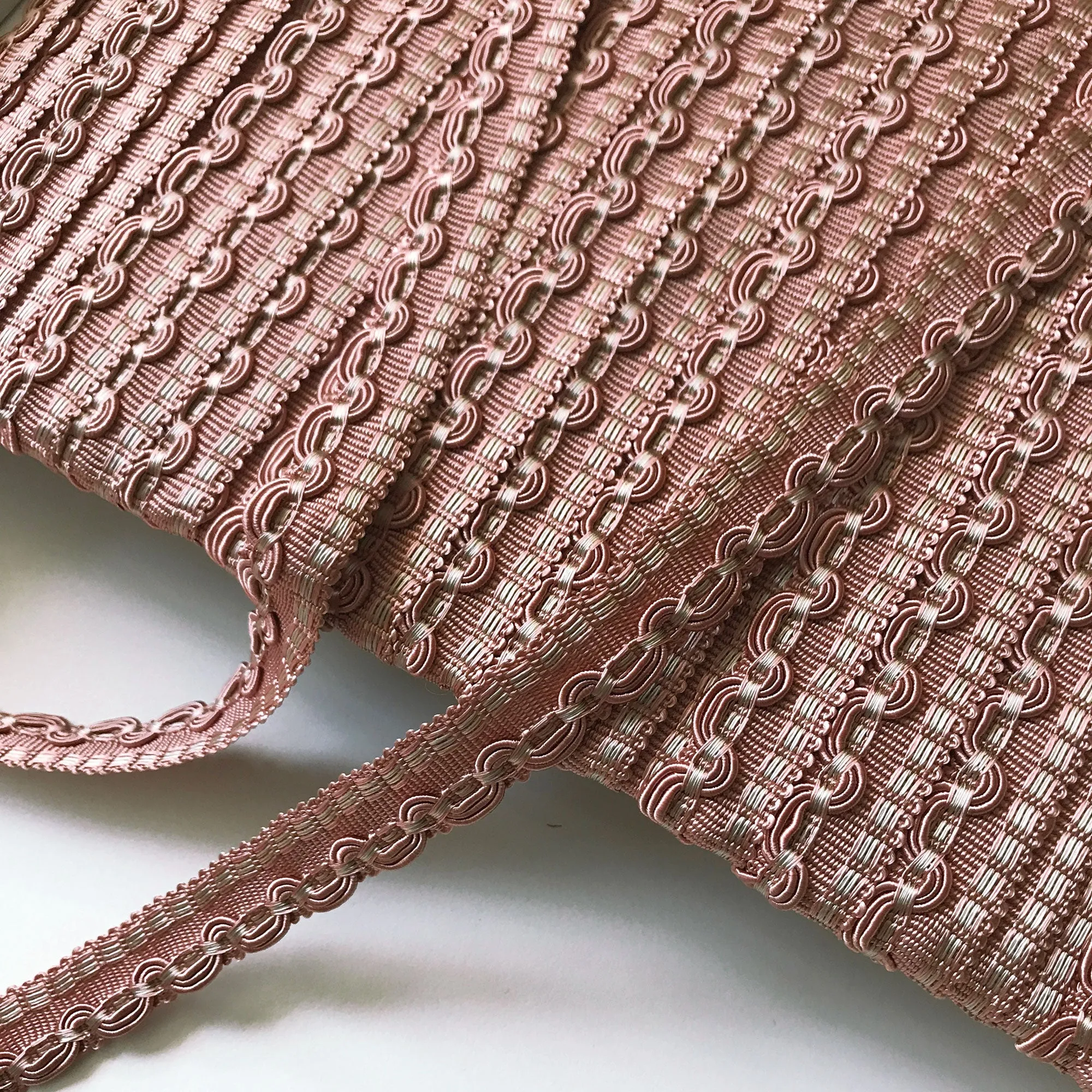 Millenial Pink High Quality Decorative Gimp Trim by the yard