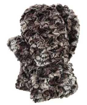 Mittens - Luxury Faux Fur in Calico
