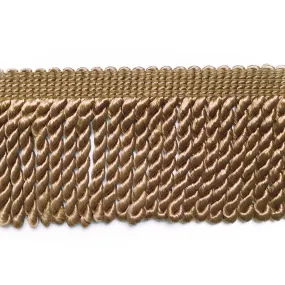 Mocha High Quality Decorative Bullion Fringe Trim by the yard