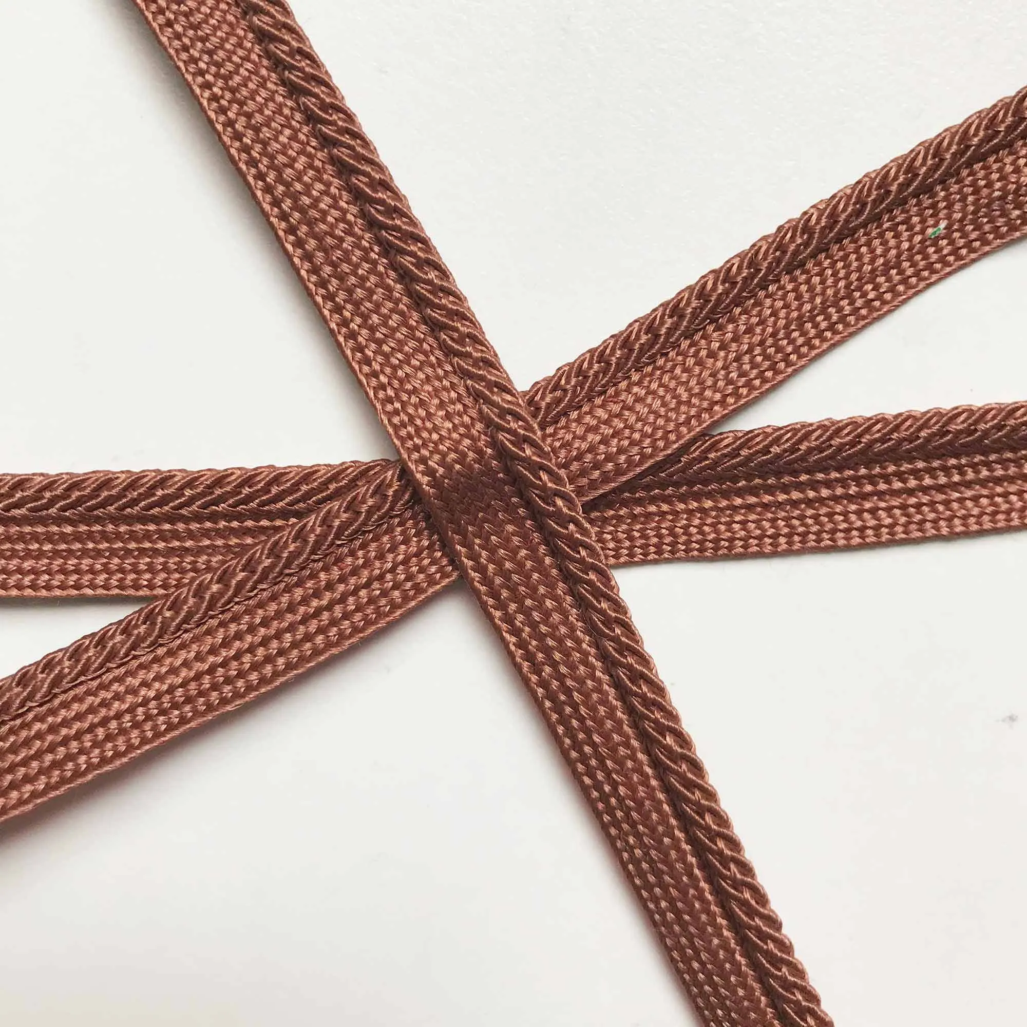 Mocha High Quality Decorative Lip Cord Trim by the yard