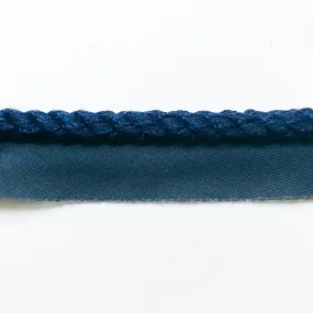 Navy Blue High Quality Decorative Lip Cord Trim by the yard