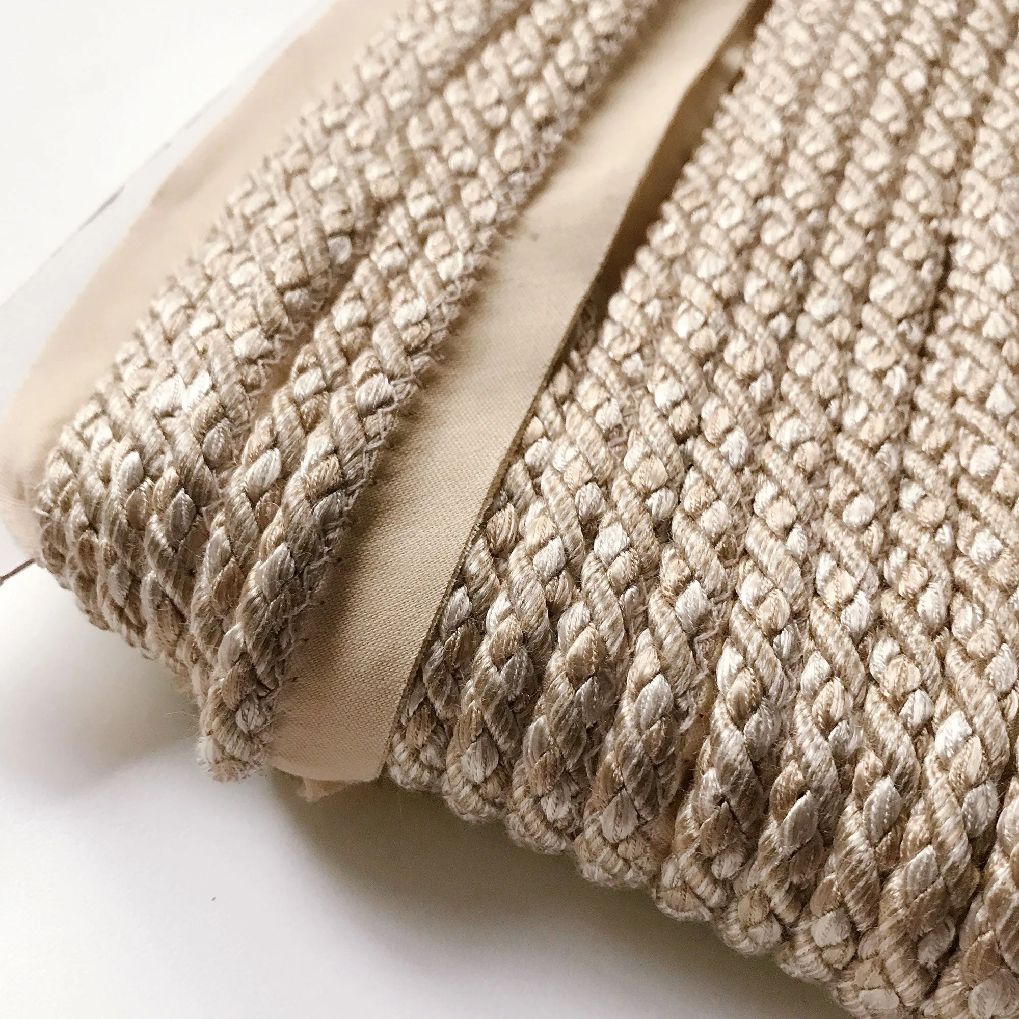 Neutral High Quality Decorative Lip Cord Trim by the yard