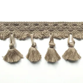 Neutral High Quality Decorative Tassel Trim by the yard