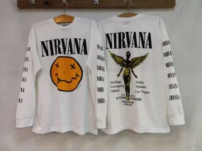 Nirvana and Butthole Surfers Chokebore Concert Long Sleeve T-Shirt: Capturing a Monumental Musical Era
