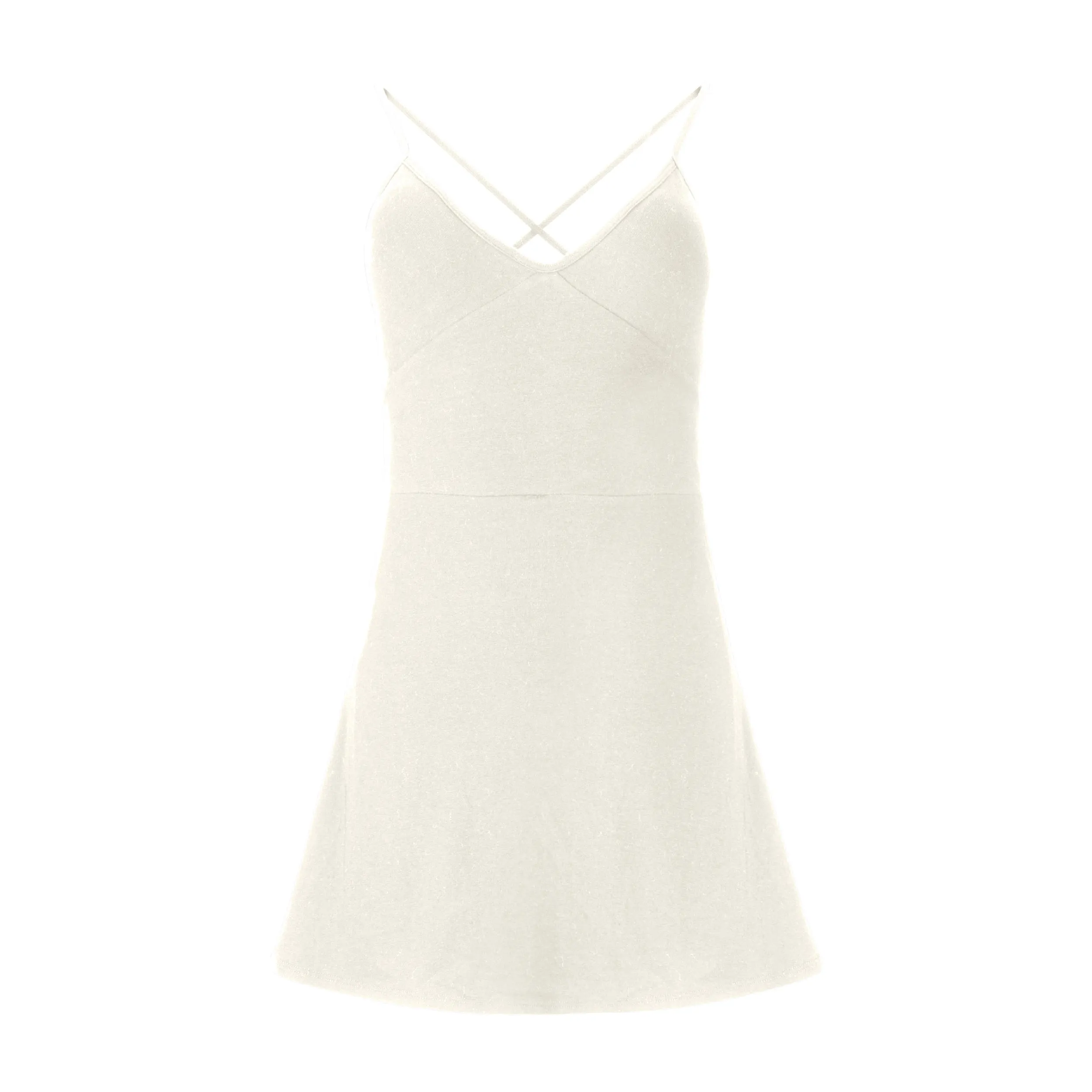 Nova Organic Cotton Sport Dress - Ivory