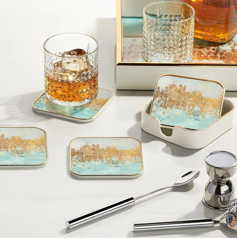 Ocean Mirage Coaster Set