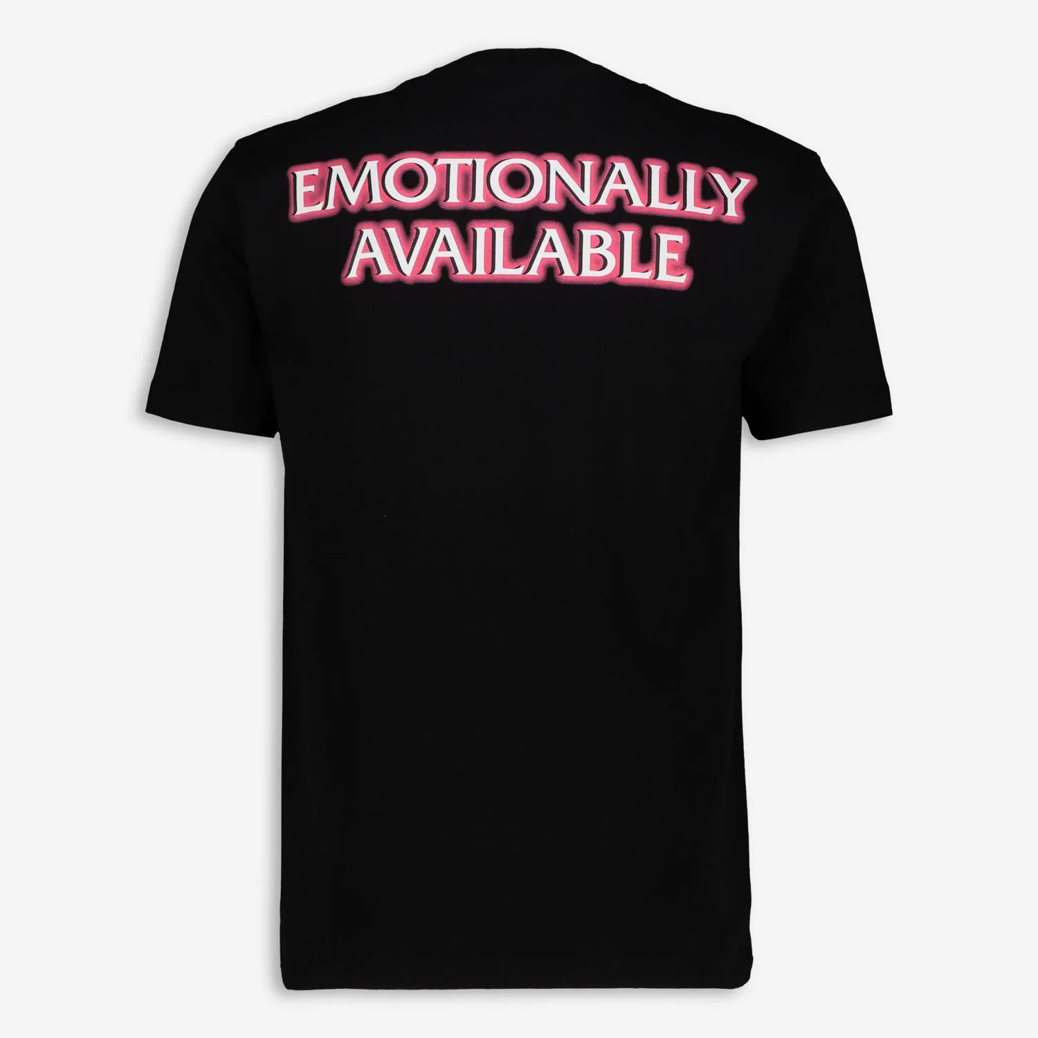 OFF WHITE  Black Branded T Shirt