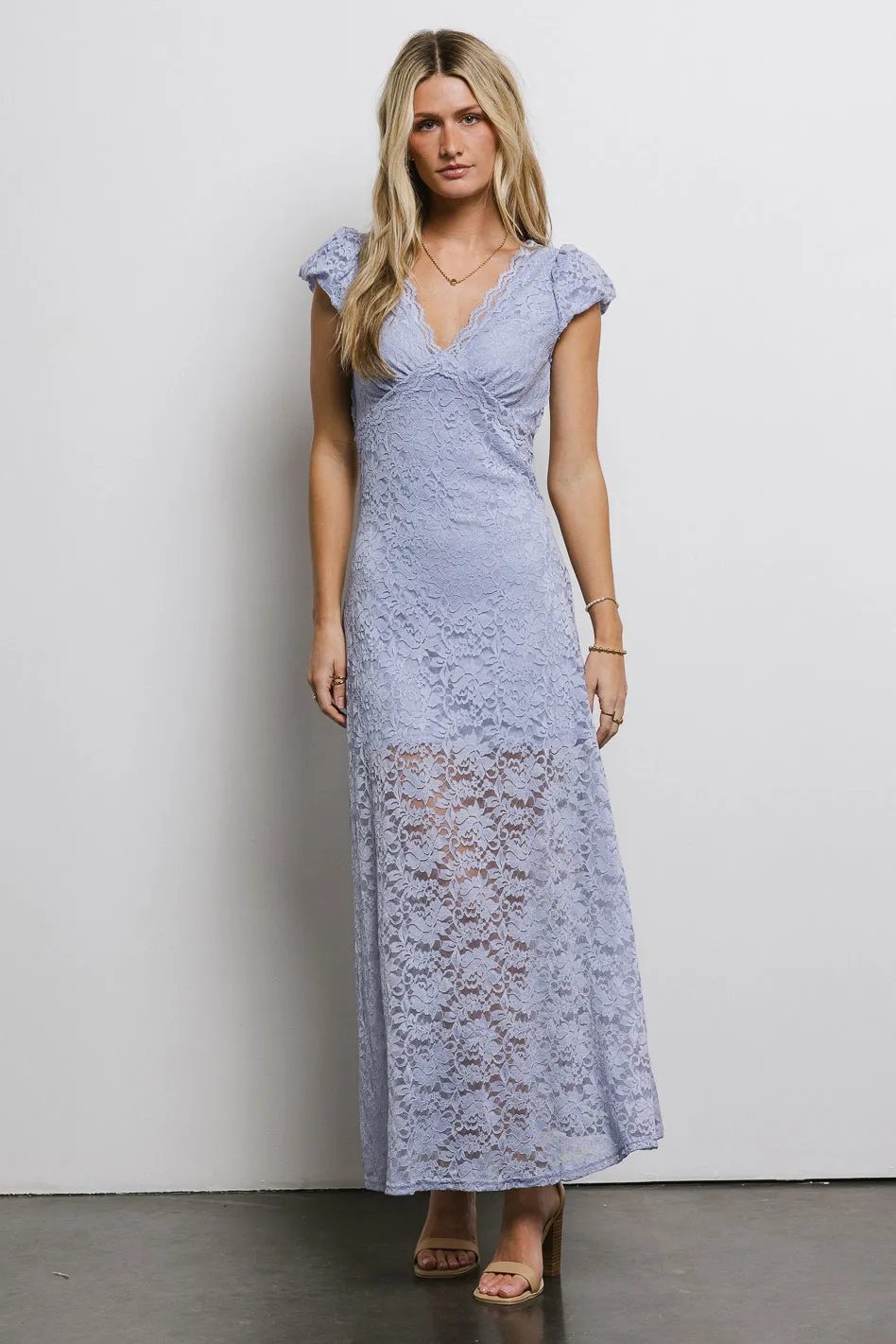 Open Back Lace Dress - FINAL SALE