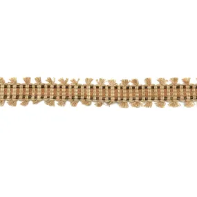 Orange/Beige High Quality Decorative Gimp Trim by the yard