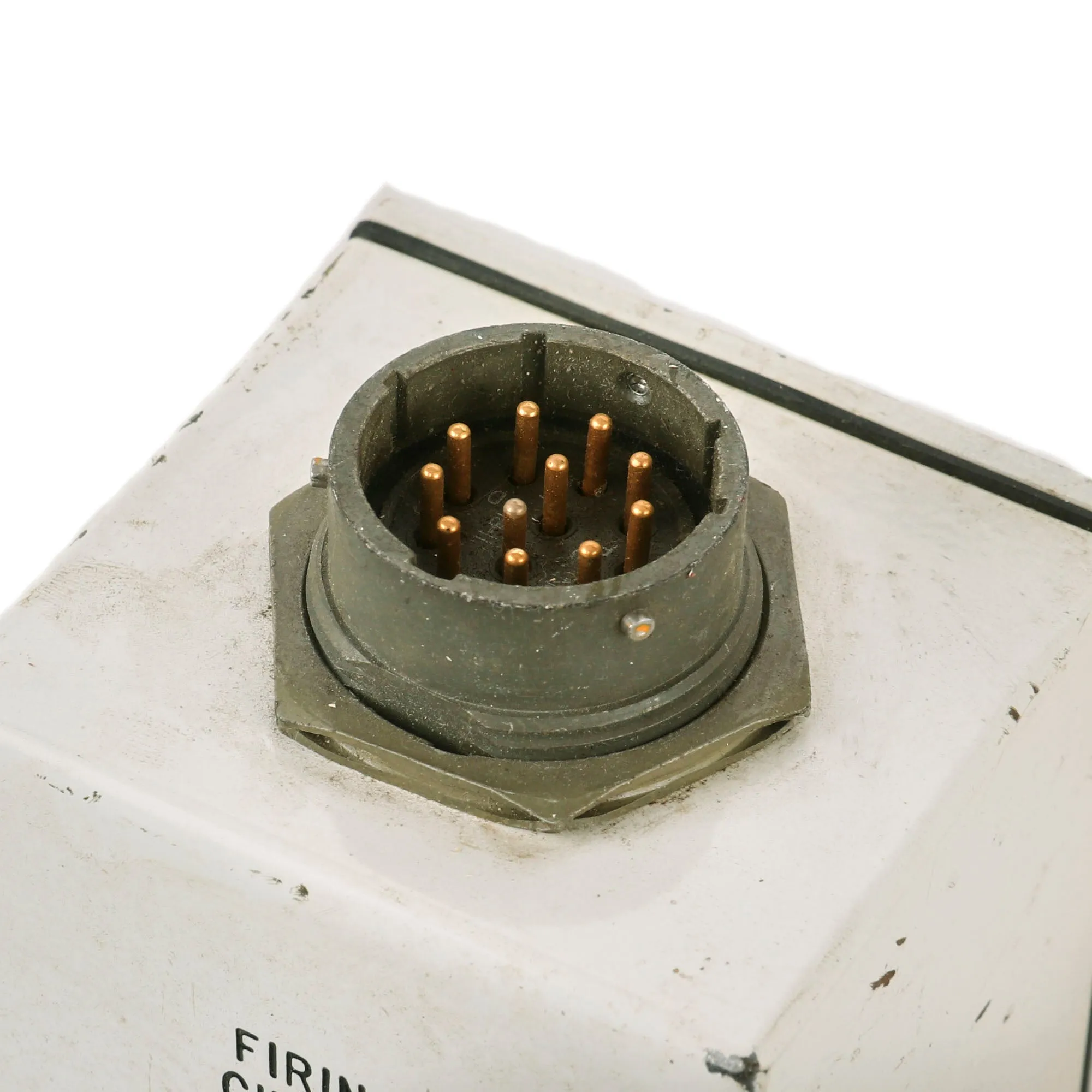 Original U.S. Korean War Era M47 Patton Medium Tank Gunner’s Control Hande With Main Gun Firing Circuit Selector - Formerly Part Of A.A.F. Tank Museum