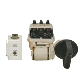 Original U.S. Korean War Era M47 Patton Medium Tank Gunner’s Control Hande With Main Gun Firing Circuit Selector - Formerly Part Of A.A.F. Tank Museum