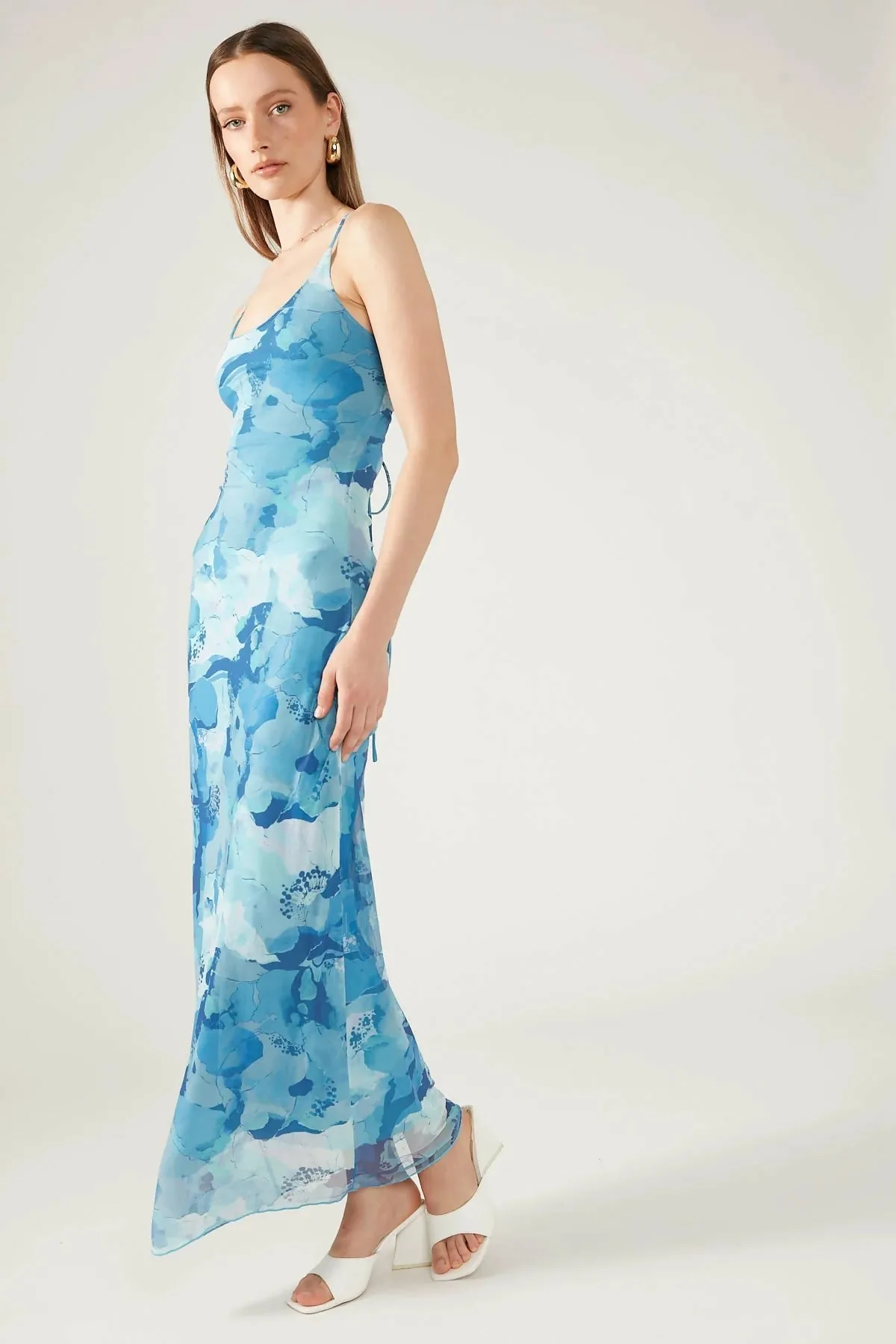 Perfect Stranger Romantic Blues Dress