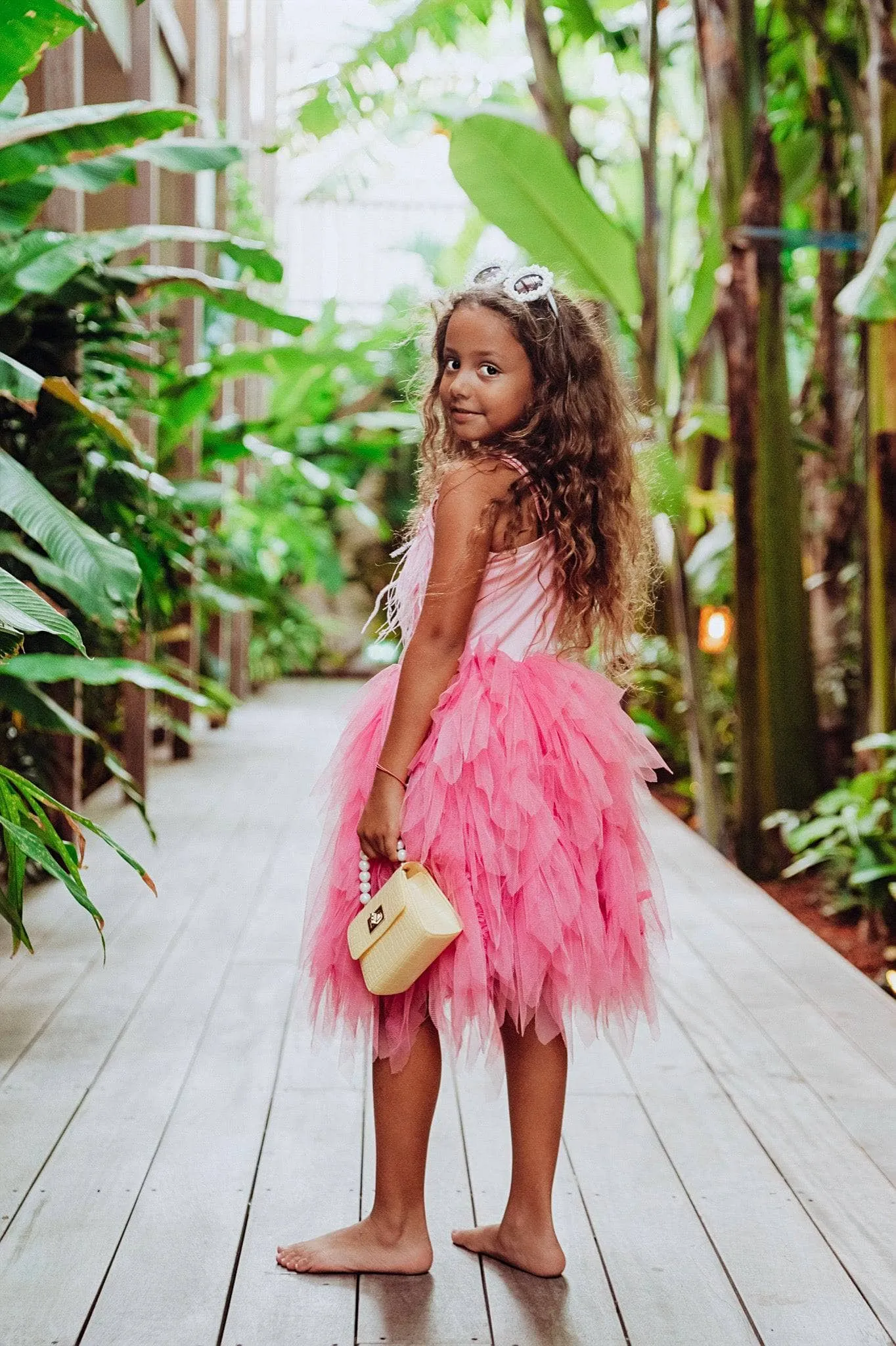 Pink Diamonds and Pearls Dress