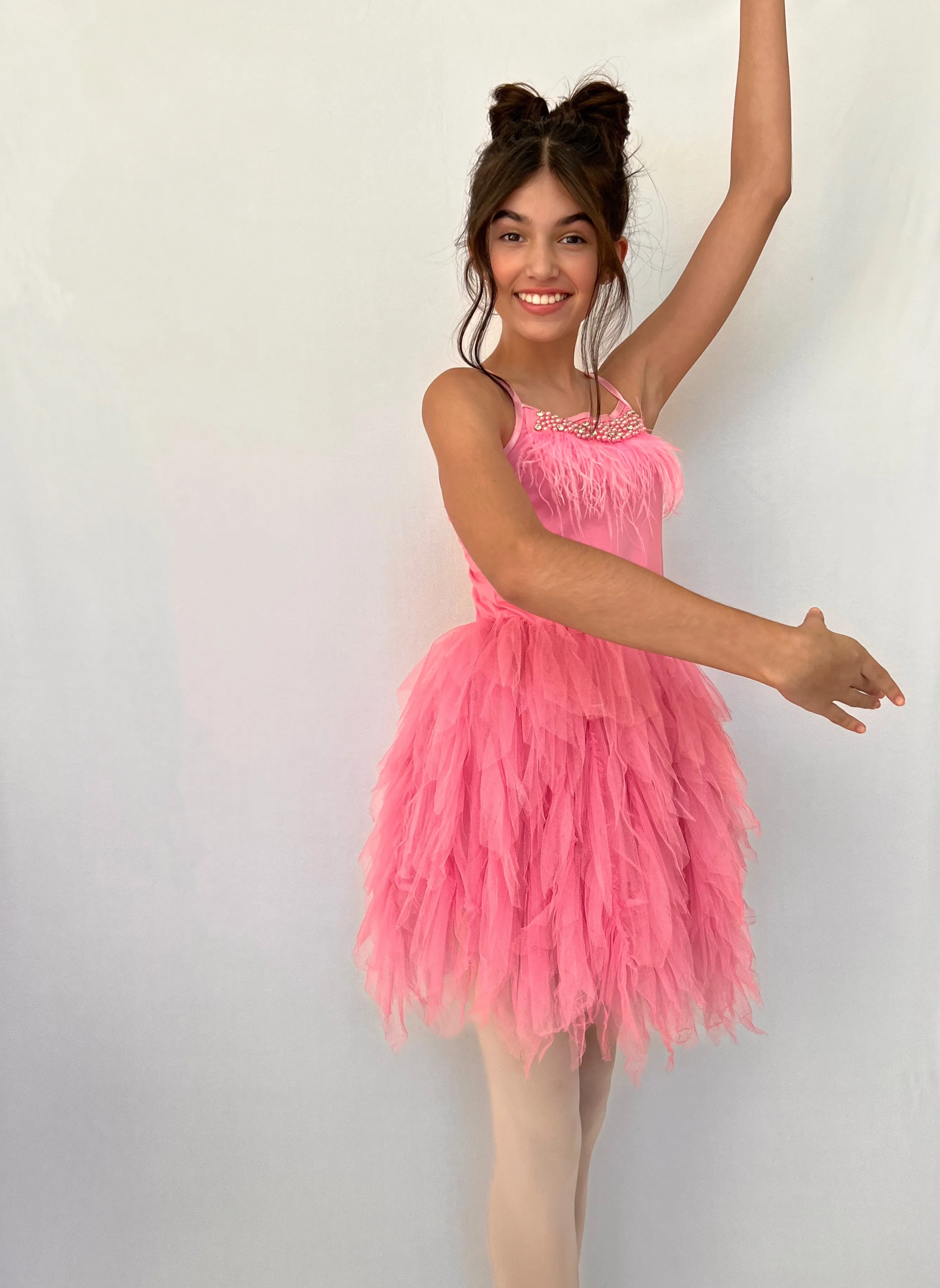 Pink Diamonds and Pearls Dress